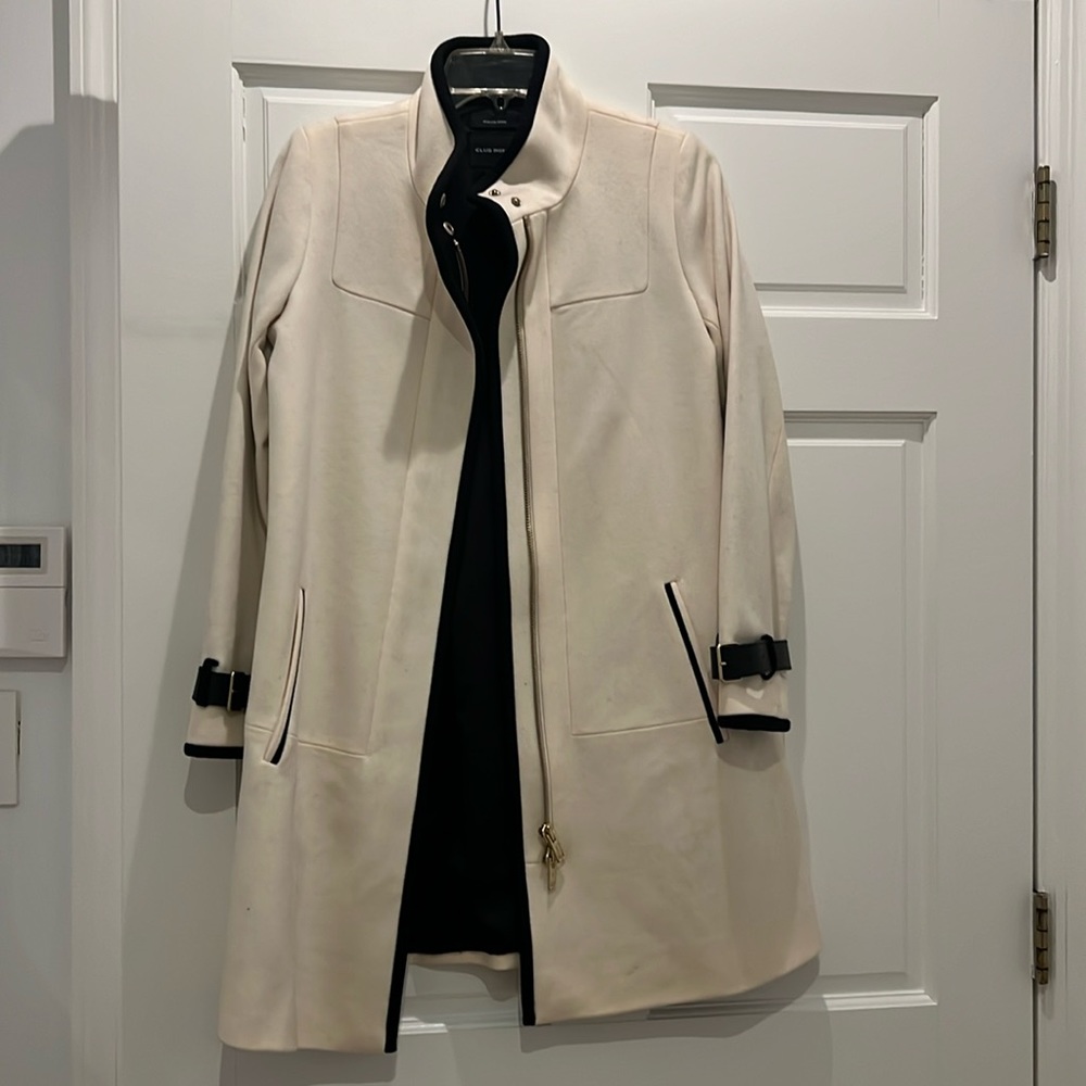 Italian wool club Monaco coat